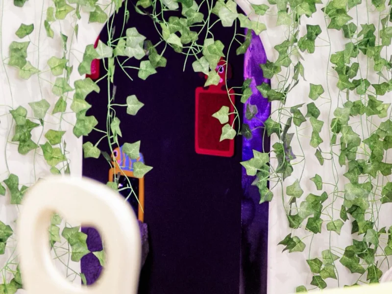 Children exploring sensory play activities